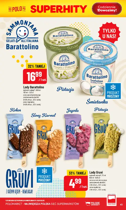 POLOmarket - gazetka promocyjna Gazetka od środy 05.08 do wtorku 11.08 - strona 43