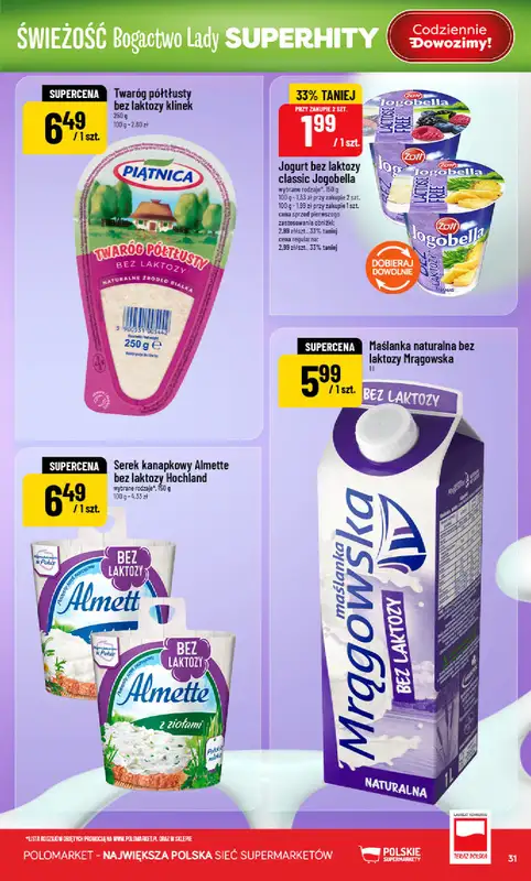 POLOmarket - gazetka promocyjna Gazetka od środy 05.08 do wtorku 11.08 - strona 31