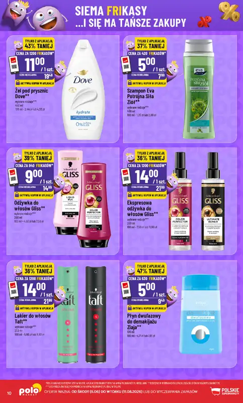 POLOmarket - gazetka promocyjna Frikasowy Katalog od środy 05.08 do wtorku 11.08 - strona 10