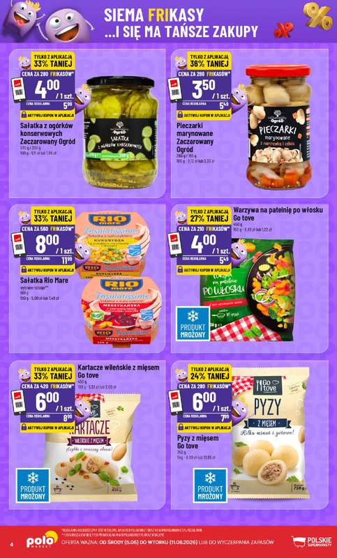 POLOmarket - gazetka promocyjna Frikasowy Katalog od środy 05.08 do wtorku 11.08 - strona 4
