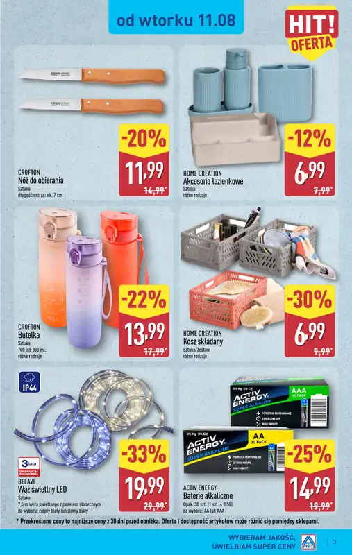 Aldi - gazetka promocyjna Aldi ma to coś!   - strona 3
