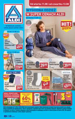 Aldi - gazetka promocyjna Aldi ma to coś! od wtorku 11.08 do czwartku 13.08