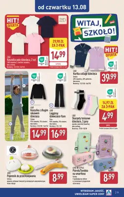 Aldi - gazetka promocyjna Aldi ma to coś! od wtorku 11.08 do czwartku 13.08 - strona 13