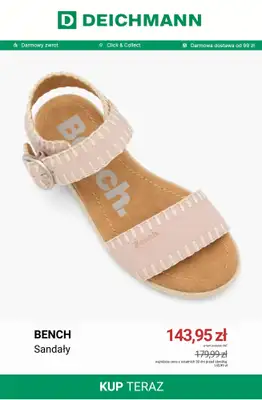 Deichmann - gazetka promocyjna -50% na przecenione buty letnie od poniedziałku 03.08 do niedzieli 09.08 - strona 6