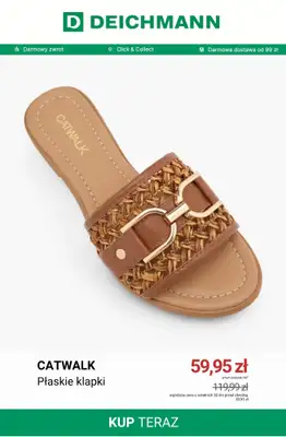 Deichmann - gazetka promocyjna -50% na przecenione buty letnie od poniedziałku 03.08 do niedzieli 09.08 - strona 7