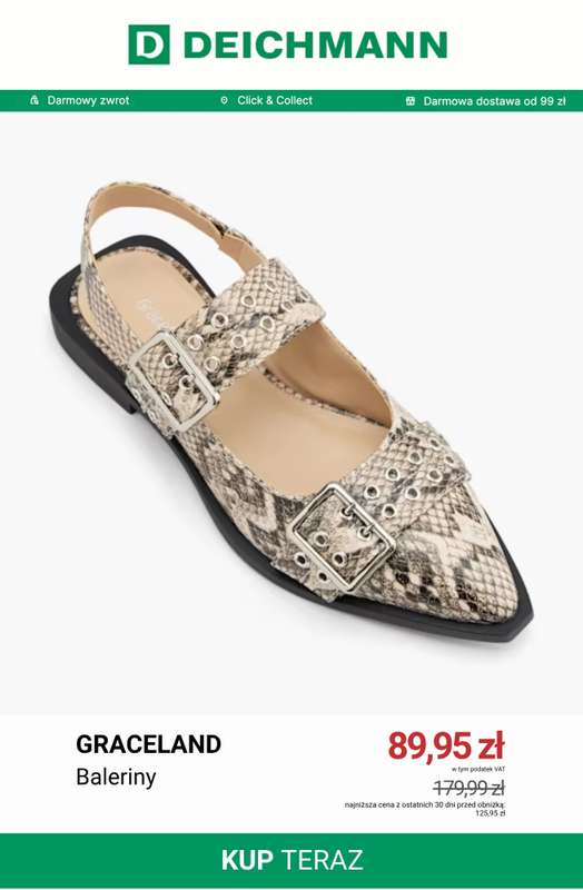 Deichmann - gazetka promocyjna -50% na przecenione buty letnie od poniedziałku 03.08 do niedzieli 09.08 - strona 2