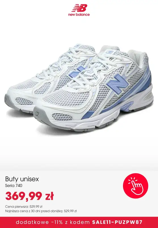 New Balance - gazetka promocyjna Extra  -11% na SALE z kodem od poniedziałku 03.08 do niedzieli 09.08 - strona 3