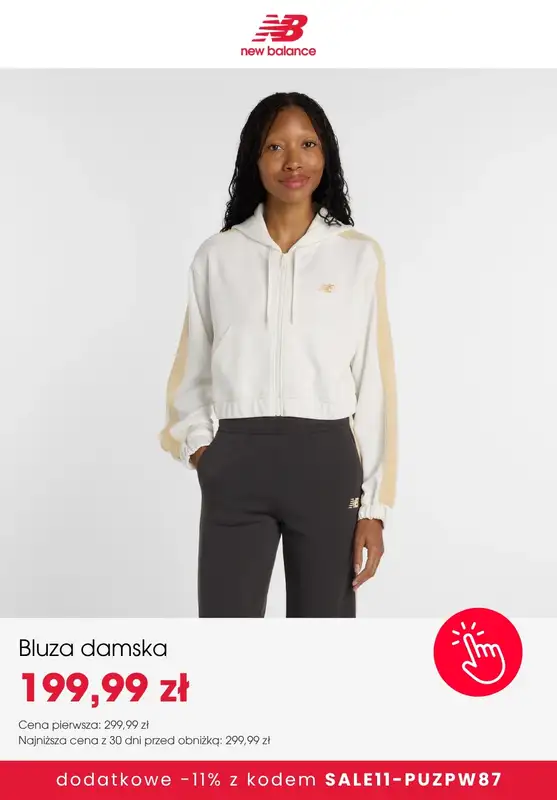 New Balance - gazetka promocyjna Extra  -11% na SALE z kodem od poniedziałku 03.08 do niedzieli 09.08 - strona 4