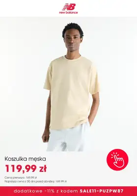 New Balance - gazetka promocyjna Extra  -11% na SALE z kodem od poniedziałku 03.08 do niedzieli 09.08 - strona 7