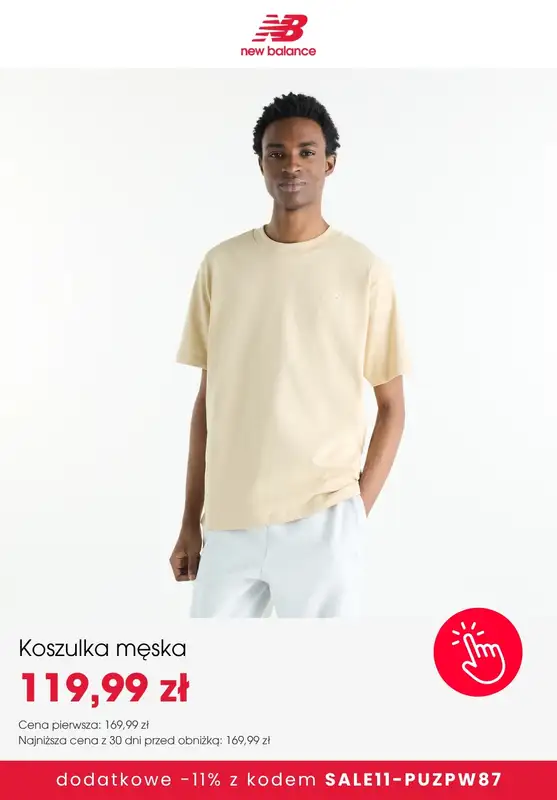 New Balance - gazetka promocyjna Extra  -11% na SALE z kodem od poniedziałku 03.08 do niedzieli 09.08 - strona 7