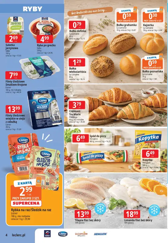 Leclerc - gazetka promocyjna Słoneczne ceny od wtorku 04.08 do soboty 08.08 - strona 4