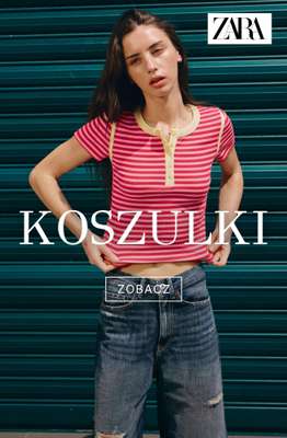 Zara - gazetka promocyjna Koszulki na krótki rękaw od poniedziałku 03.08 