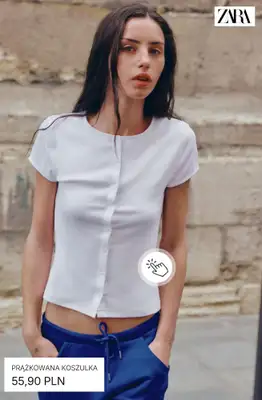 Zara - gazetka promocyjna Koszulki na krótki rękaw od poniedziałku 03.08  - strona 3