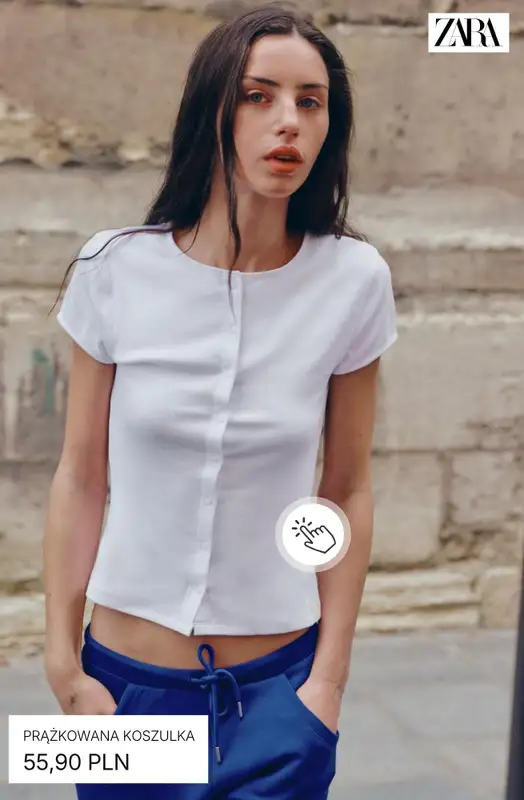 Zara - gazetka promocyjna Koszulki na krótki rękaw od poniedziałku 03.08  - strona 3