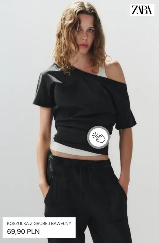 Zara - gazetka promocyjna Koszulki na krótki rękaw od poniedziałku 03.08  - strona 4