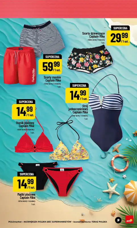 POLOmarket - gazetka promocyjna Katalog Lato od środy 24.06 do czwartku 27.08 - strona 9