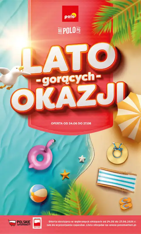 POLOmarket - gazetka promocyjna Katalog Lato  