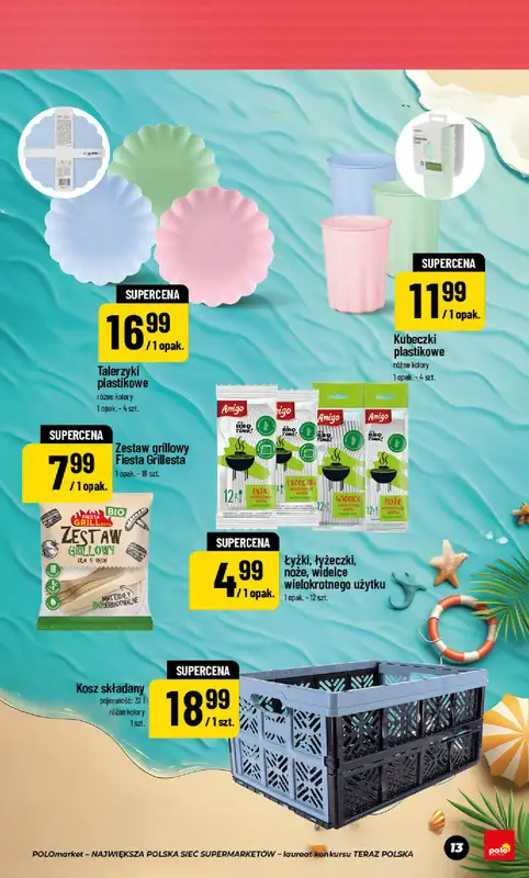 POLOmarket - gazetka promocyjna Katalog Lato od środy 24.06 do czwartku 27.08 - strona 13