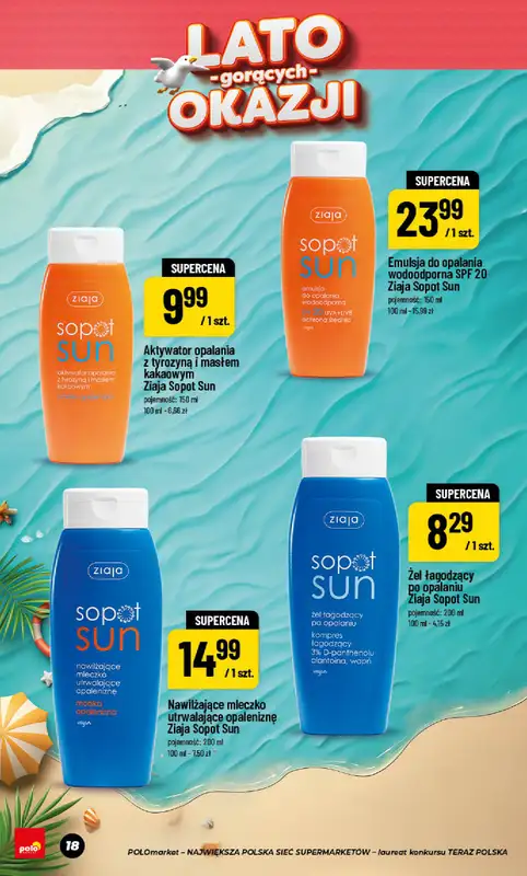 POLOmarket - gazetka promocyjna Katalog Lato od środy 24.06 do czwartku 27.08 - strona 18