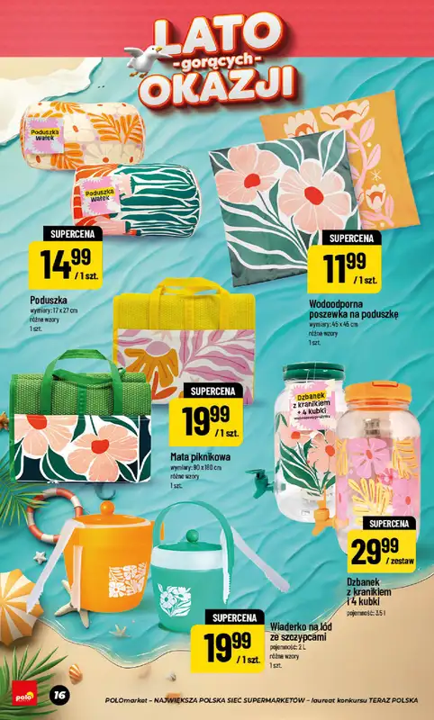POLOmarket - gazetka promocyjna Katalog Lato od środy 24.06 do czwartku 27.08 - strona 16