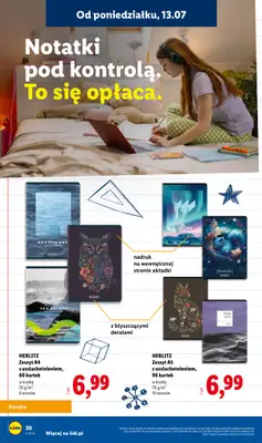 Lidl - gazetka promocyjna Kompletna wyprawka w megacenach od wtorku 14.07 do poniedziałku 31.08 - strona 20