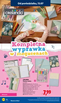 Lidl - gazetka promocyjna Kompletna wyprawka w megacenach od wtorku 14.07 do poniedziałku 31.08 - strona 14