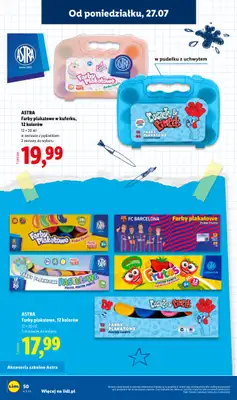 Lidl - gazetka promocyjna Kompletna wyprawka w megacenach od wtorku 14.07 do poniedziałku 31.08 - strona 50