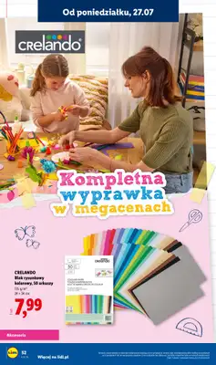 Lidl - gazetka promocyjna Kompletna wyprawka w megacenach od wtorku 14.07 do poniedziałku 31.08 - strona 52
