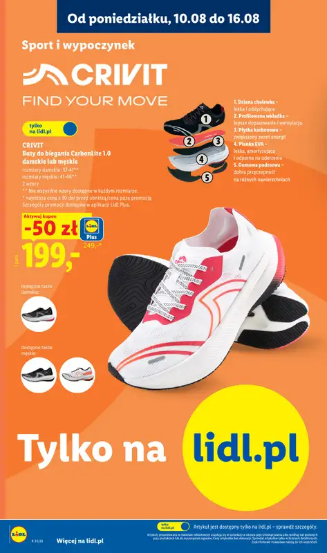 Lidl - gazetka promocyjna Katalog od poniedziałku 10.08 do piątku 14.08 - strona 12