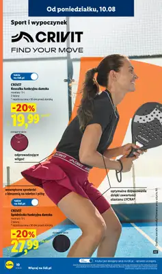 Lidl - gazetka promocyjna Katalog od poniedziałku 10.08 do piątku 14.08 - strona 10