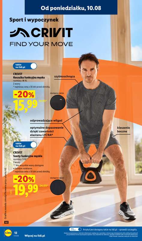 Lidl - gazetka promocyjna Katalog od poniedziałku 10.08 do piątku 14.08 - strona 14