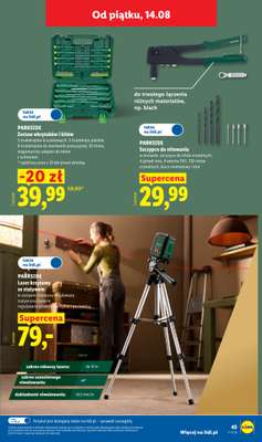Lidl - gazetka promocyjna Katalog od poniedziałku 10.08 do piątku 14.08 - strona 55