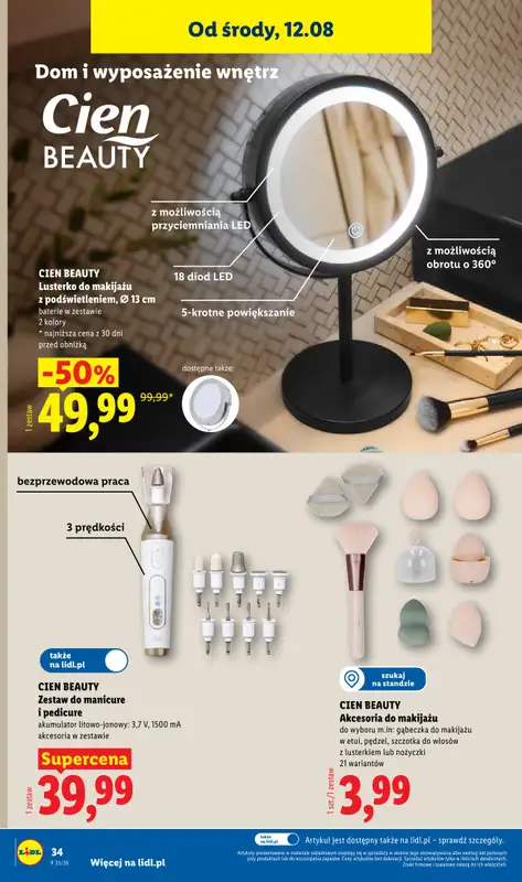 Lidl - gazetka promocyjna Katalog od poniedziałku 10.08 do piątku 14.08 - strona 44