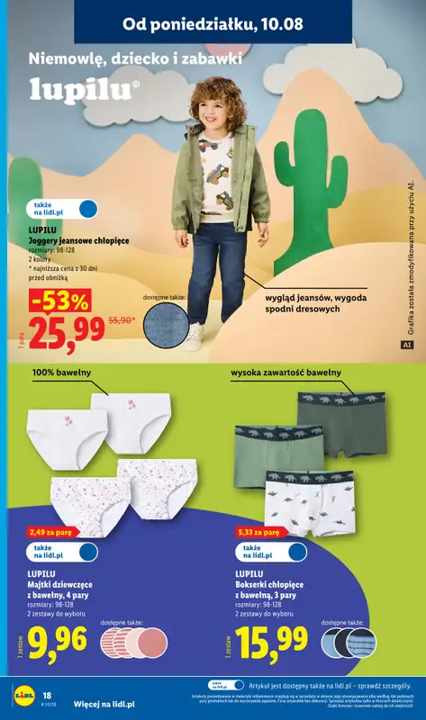 Lidl - gazetka promocyjna Katalog od poniedziałku 10.08 do piątku 14.08 - strona 22