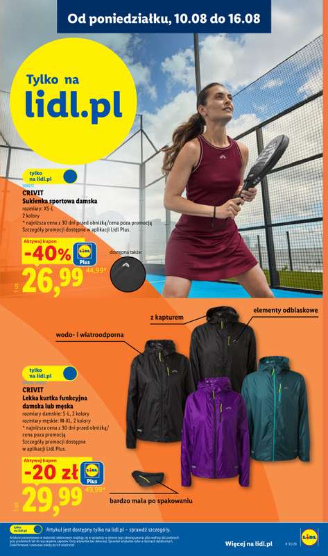Lidl - gazetka promocyjna Katalog od poniedziałku 10.08 do piątku 14.08 - strona 18