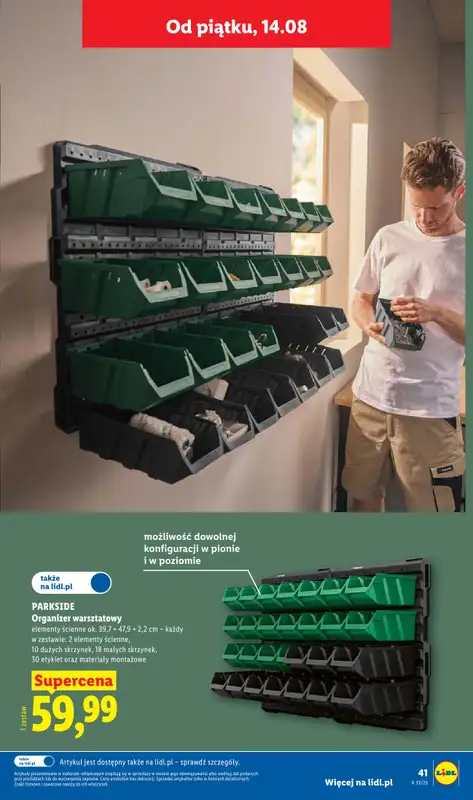 Lidl - gazetka promocyjna Katalog od poniedziałku 10.08 do piątku 14.08 - strona 51
