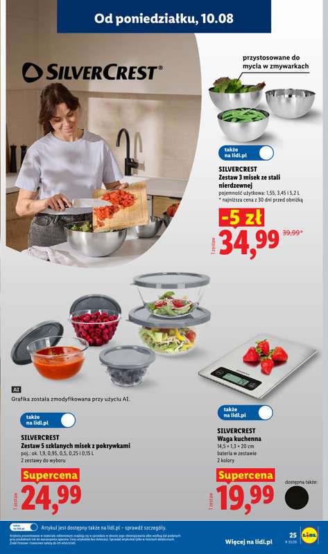 Lidl - gazetka promocyjna Katalog od poniedziałku 10.08 do piątku 14.08 - strona 29