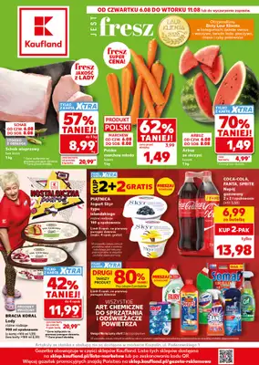 Kaufland - gazetka promocyjna Gazetka Tygodnia od czwartku 06.08 do wtorku 11.08