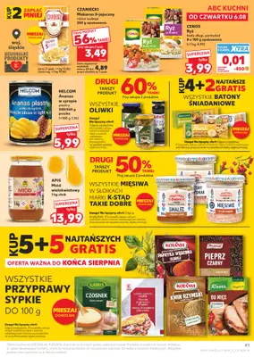 Kaufland - gazetka promocyjna Gazetka Tygodnia od czwartku 06.08 do wtorku 11.08 - strona 41