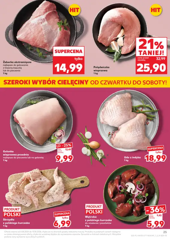Kaufland - gazetka promocyjna Gazetka Tygodnia od czwartku 06.08 do wtorku 11.08 - strona 25