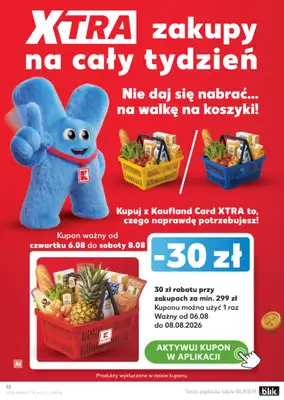 Kaufland - gazetka promocyjna Gazetka Tygodnia od czwartku 06.08 do wtorku 11.08 - strona 12