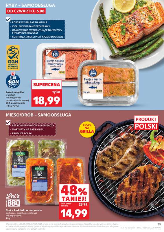 Kaufland - gazetka promocyjna Gazetka Tygodnia od czwartku 06.08 do wtorku 11.08 - strona 35