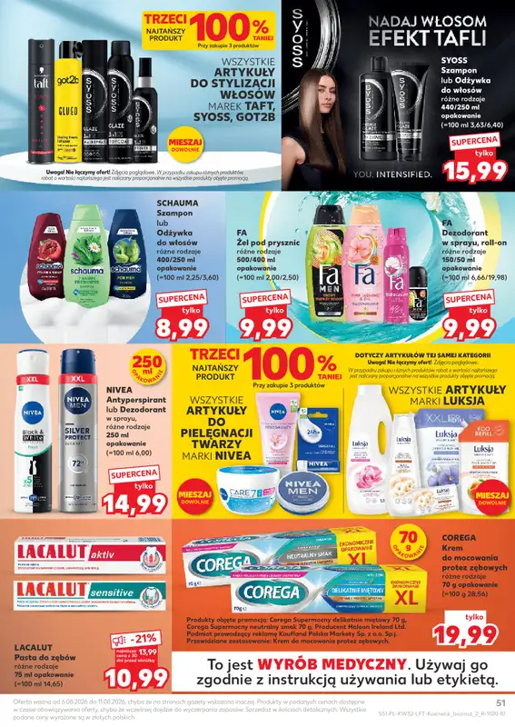 Kaufland - gazetka promocyjna Gazetka Tygodnia od czwartku 06.08 do wtorku 11.08 - strona 51