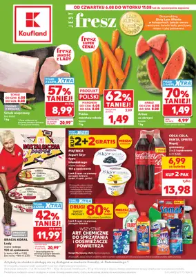 Kaufland - gazetka promocyjna Gazetka Tygodnia od czwartku 06.08 do wtorku 11.08