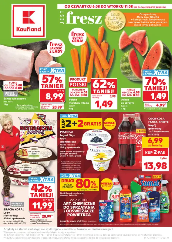 Kaufland - gazetka promocyjna Gazetka Tygodnia od czwartku 06.08 do wtorku 11.08
