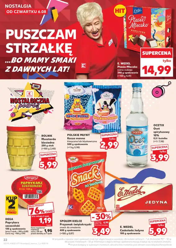Kaufland - gazetka promocyjna Gazetka Tygodnia od czwartku 06.08 do wtorku 11.08 - strona 22