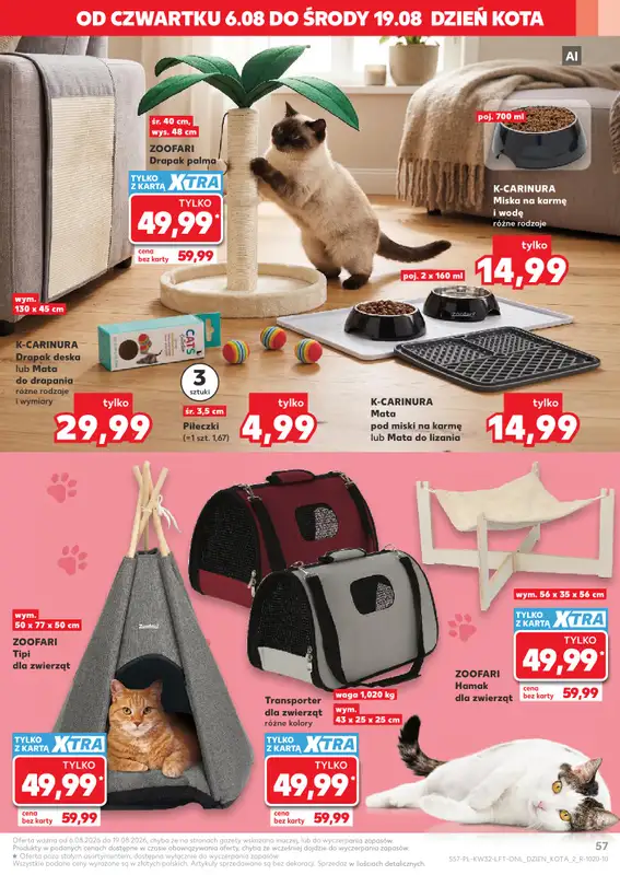 Kaufland - gazetka promocyjna Gazetka Tygodnia od czwartku 06.08 do wtorku 11.08 - strona 57