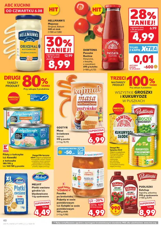 Kaufland - gazetka promocyjna Gazetka Tygodnia od czwartku 06.08 do wtorku 11.08 - strona 40