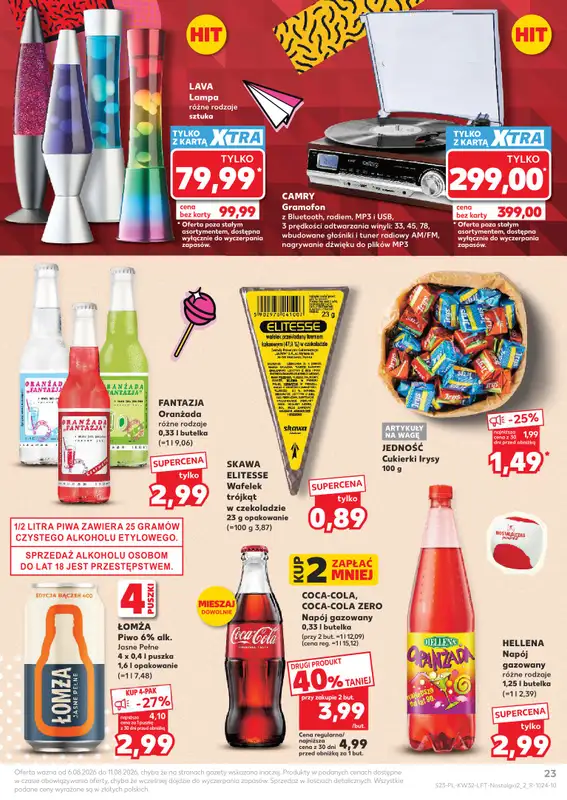 Kaufland - gazetka promocyjna Gazetka Tygodnia od czwartku 06.08 do wtorku 11.08 - strona 23