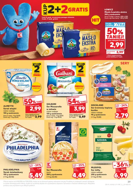 Kaufland - gazetka promocyjna Gazetka Tygodnia od czwartku 06.08 do wtorku 11.08 - strona 39